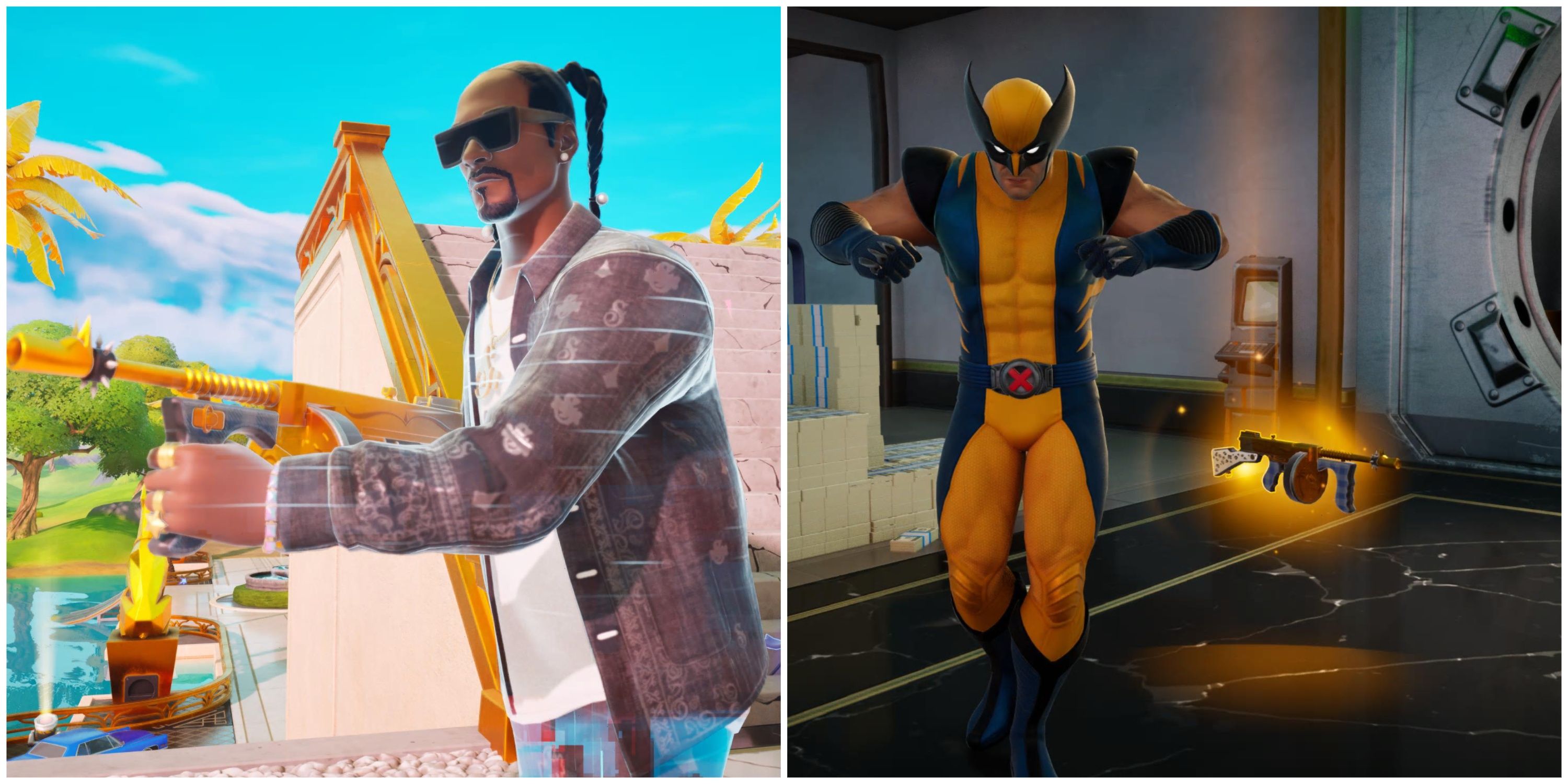 snoop dogg in fortnite with wolverine