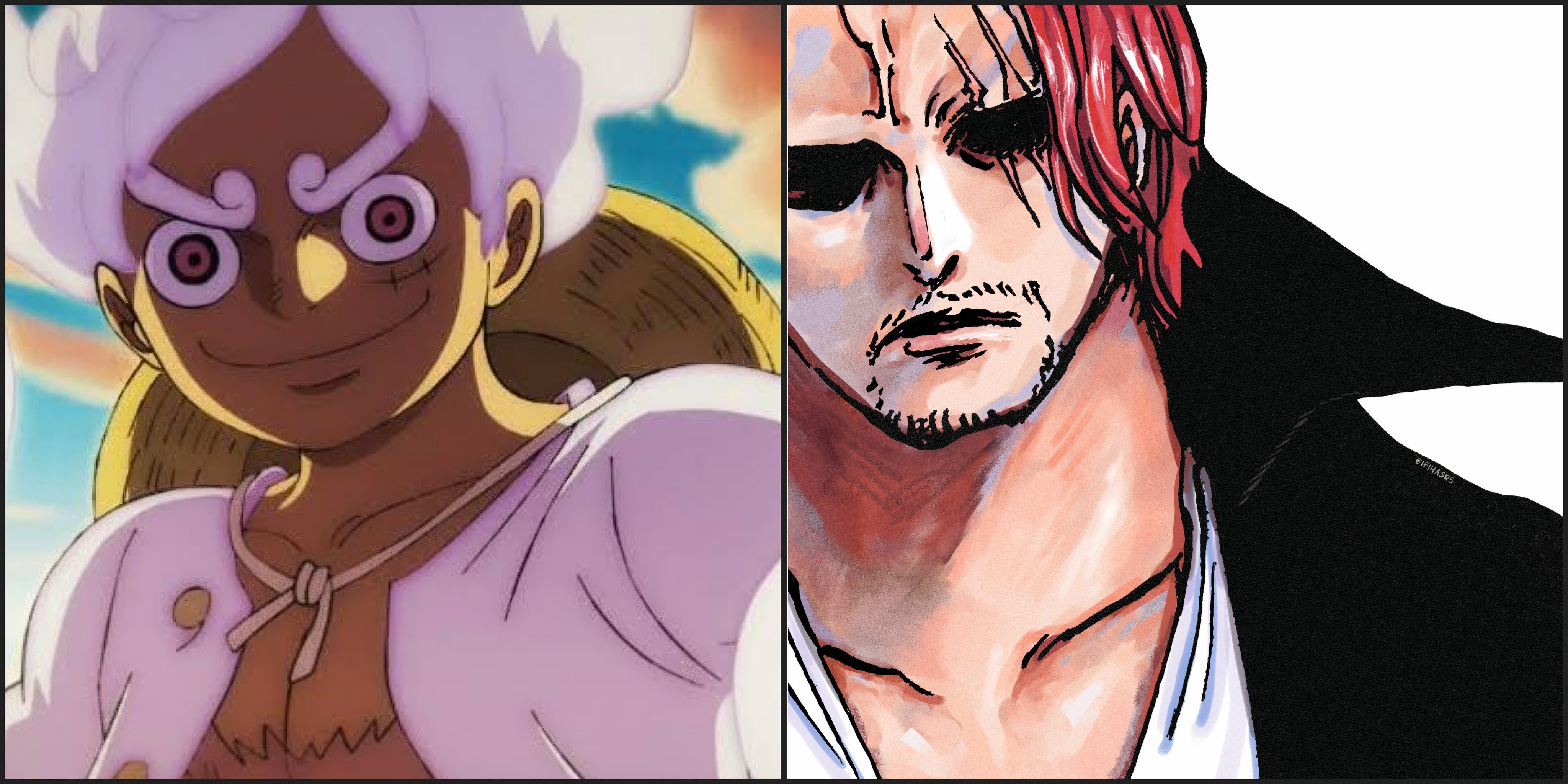 Shanks Vs Luffy