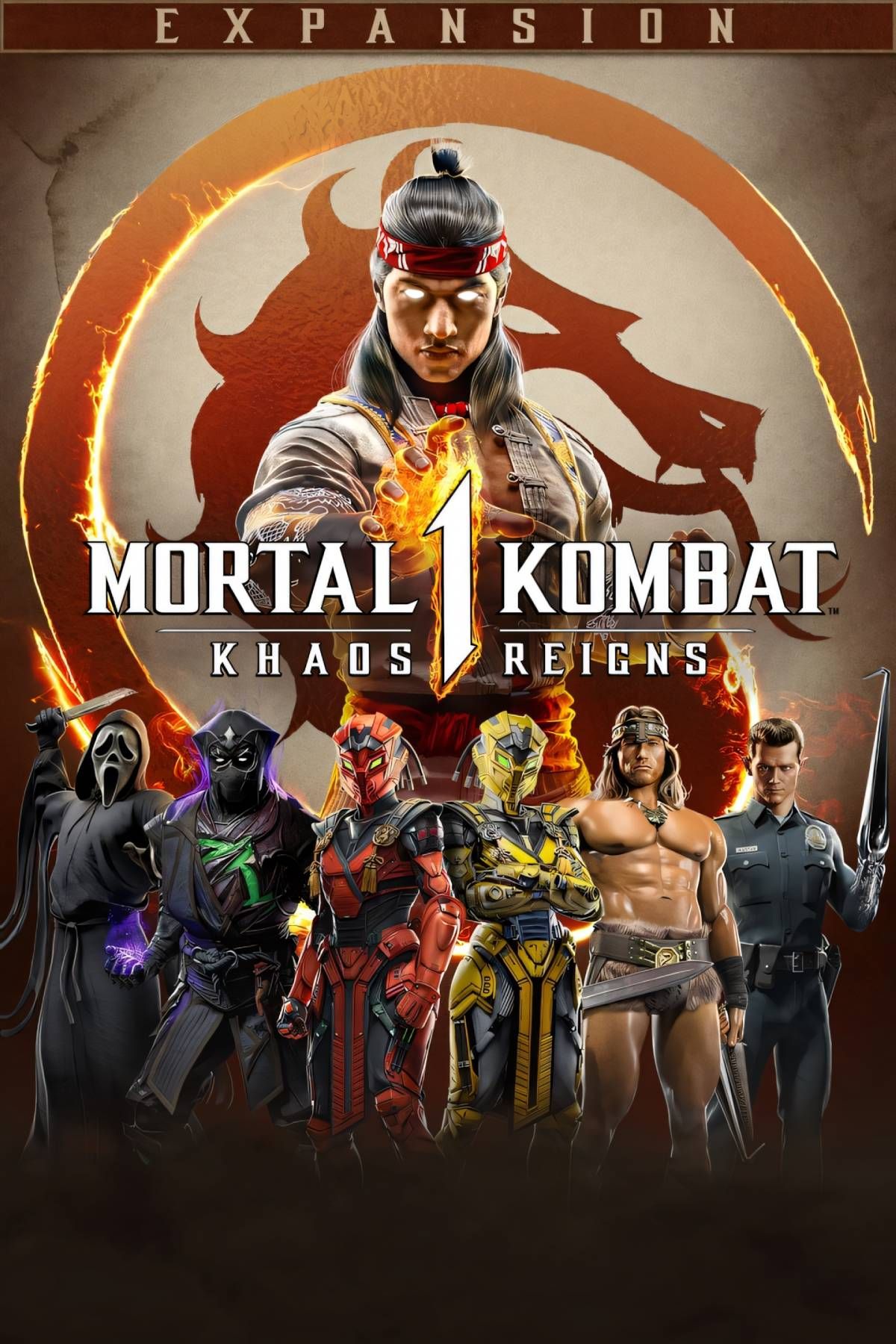 Mortal Kombat 1 Khaos Reigns Tag Page Cover Art