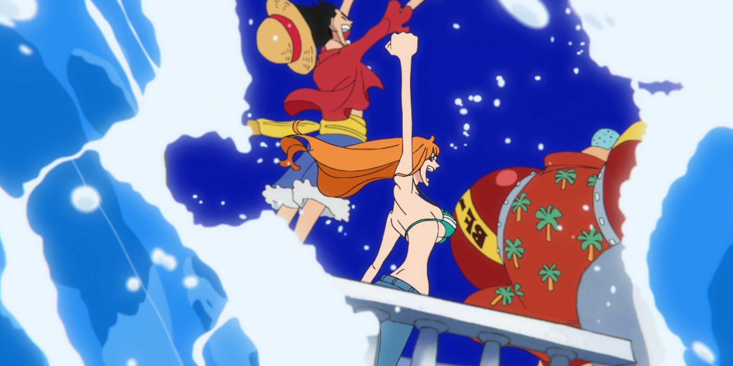 nami and luffy