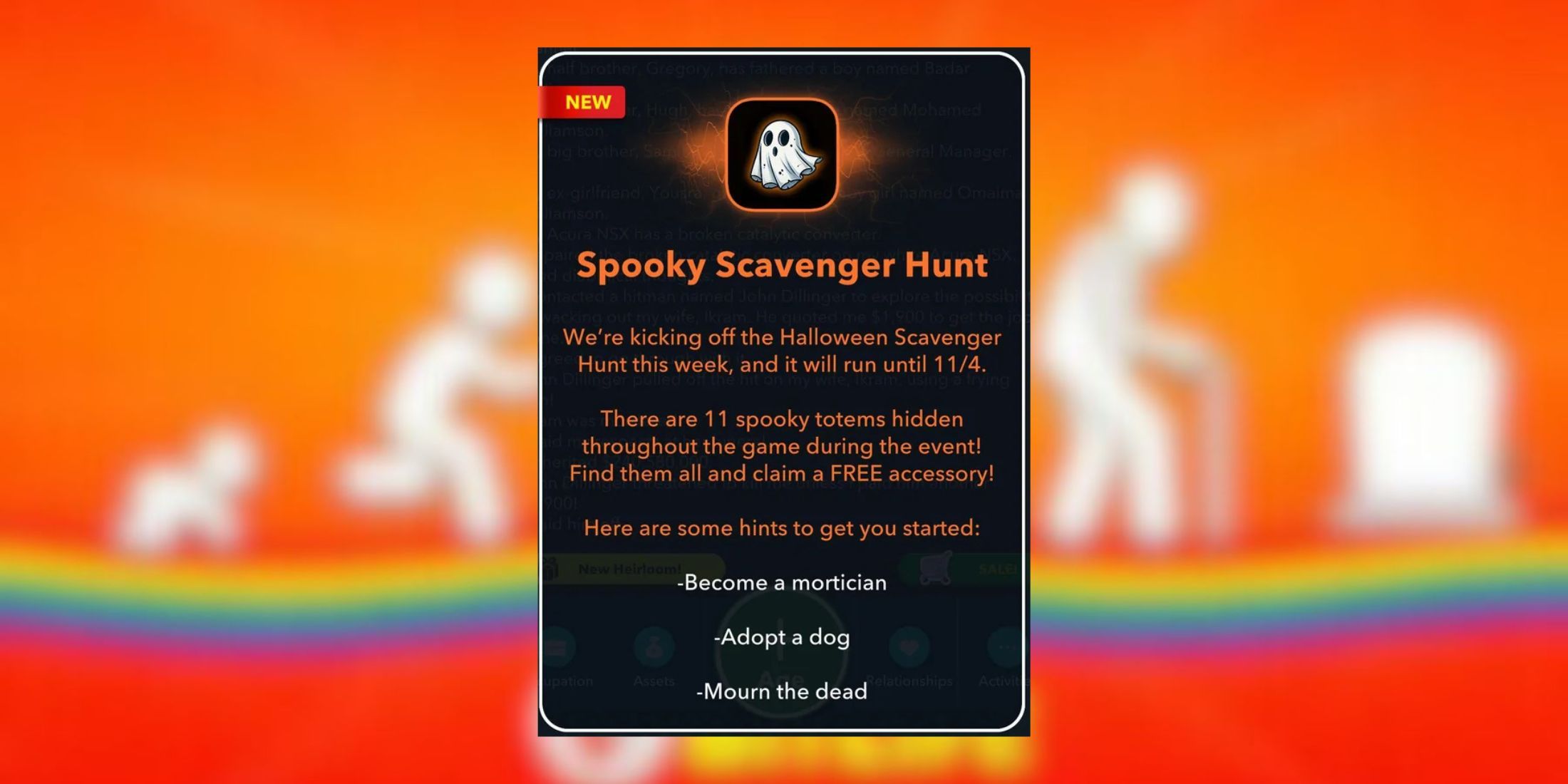 spooky scavenger hunt bitlife-1