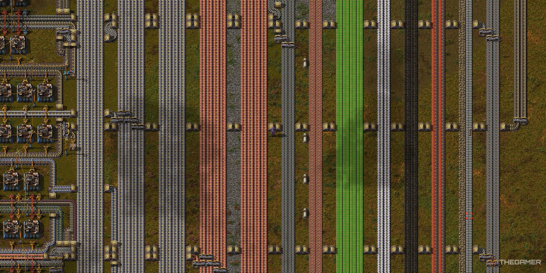 How To Set Up And Use A Main Bus Design In Factorio