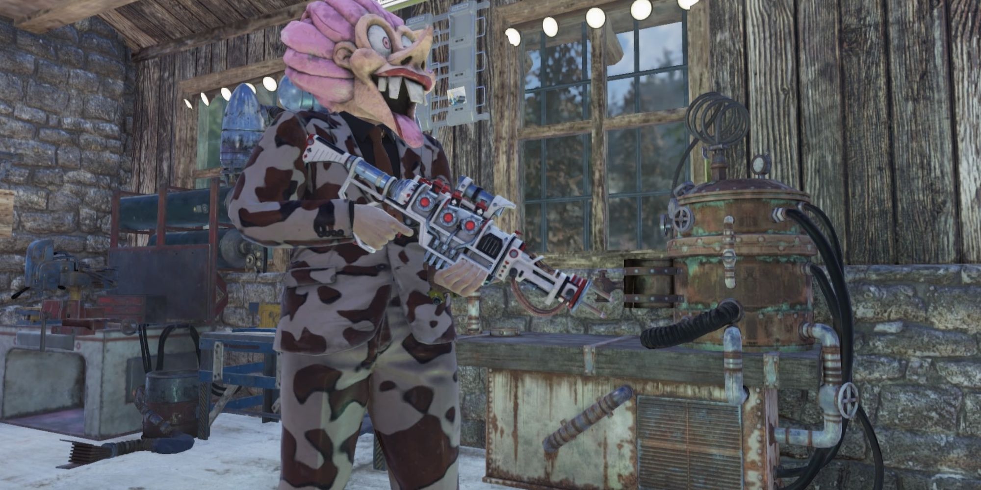 Enclave Plasma Rifle Top-Level in Fallout 76