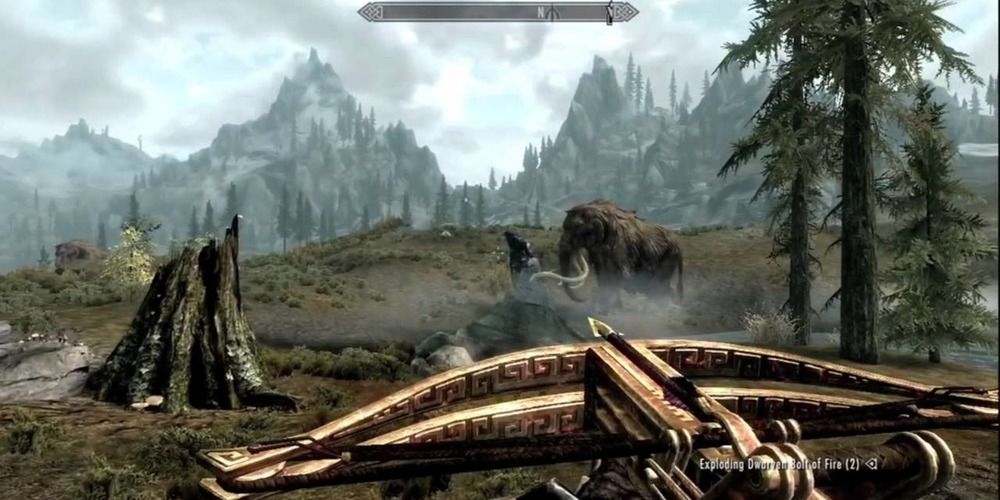 Dwarven Crossbow in Skyrim