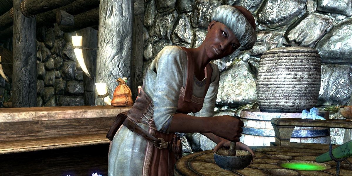 Zaria in Skyrim