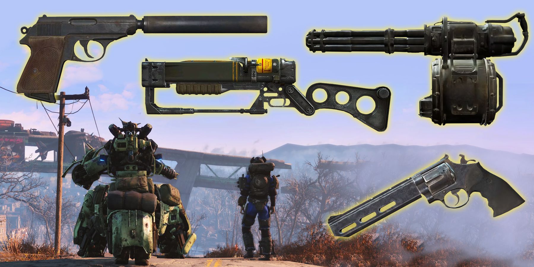 kelloggs pistol, Righteous Authority, deliverer, and ashmaker are among 22 Most Powerful Weapons In Fallout 4, Ranked