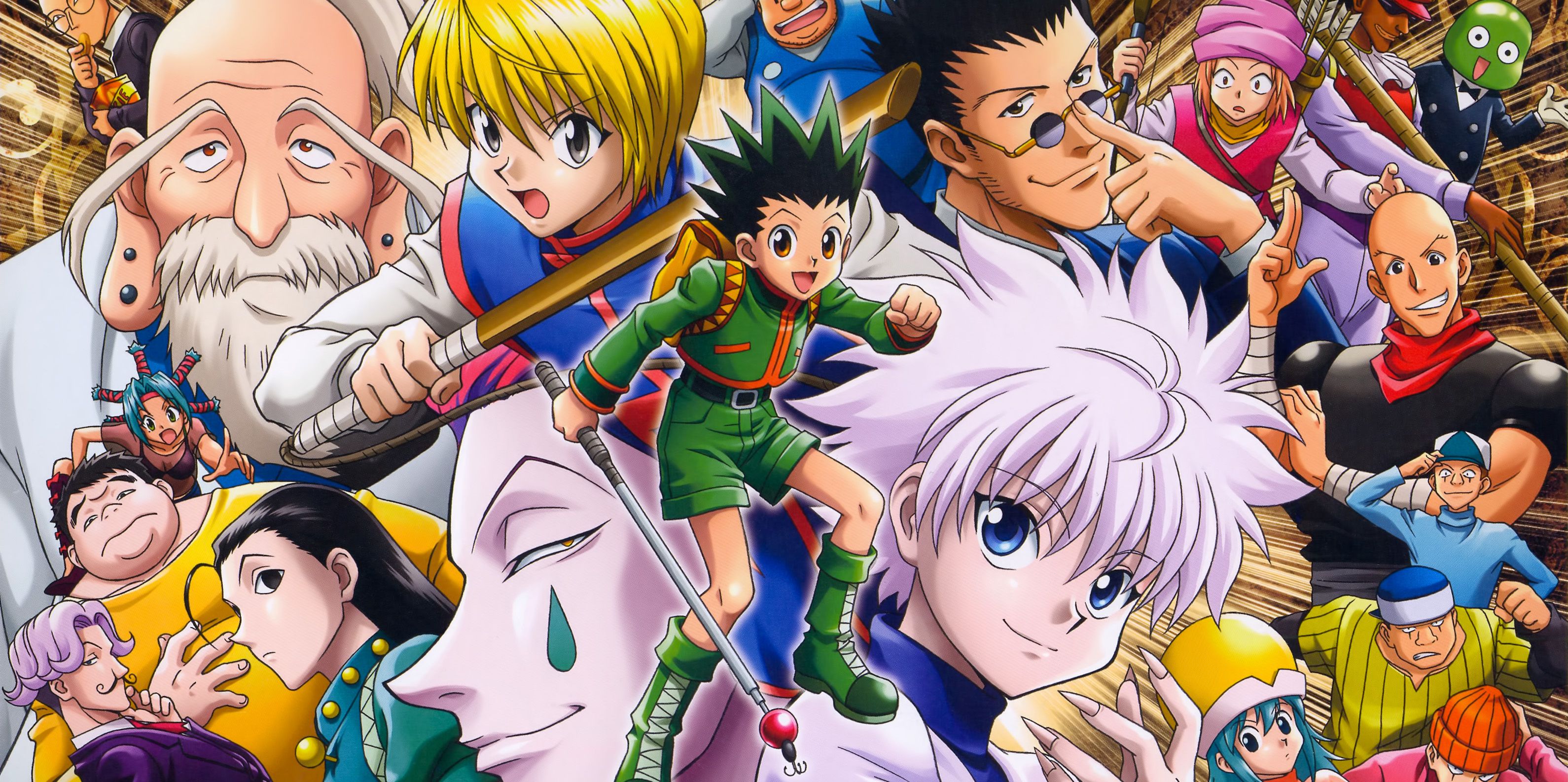 Hunter x Hunter Gon, Killua, and other main characters