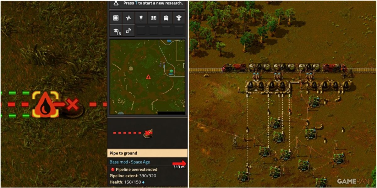 How To Fix Pipeline Overextended Warning In Factorio