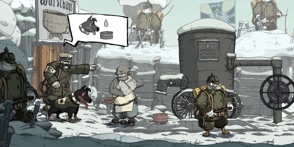 Germany soldiers in Valiant Hearts: The Great War