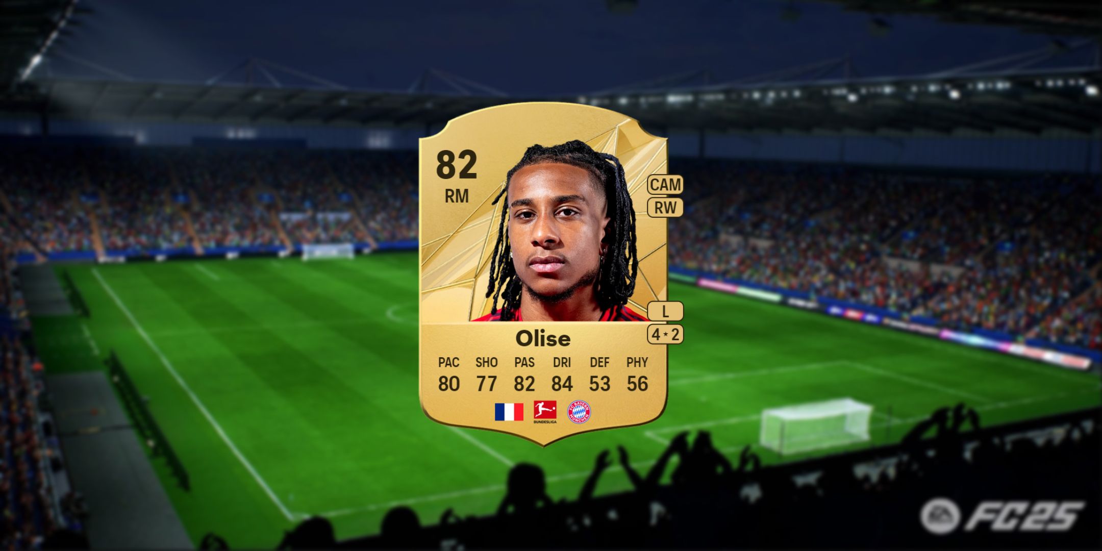 Michael Olise in EA Sports FC 25.