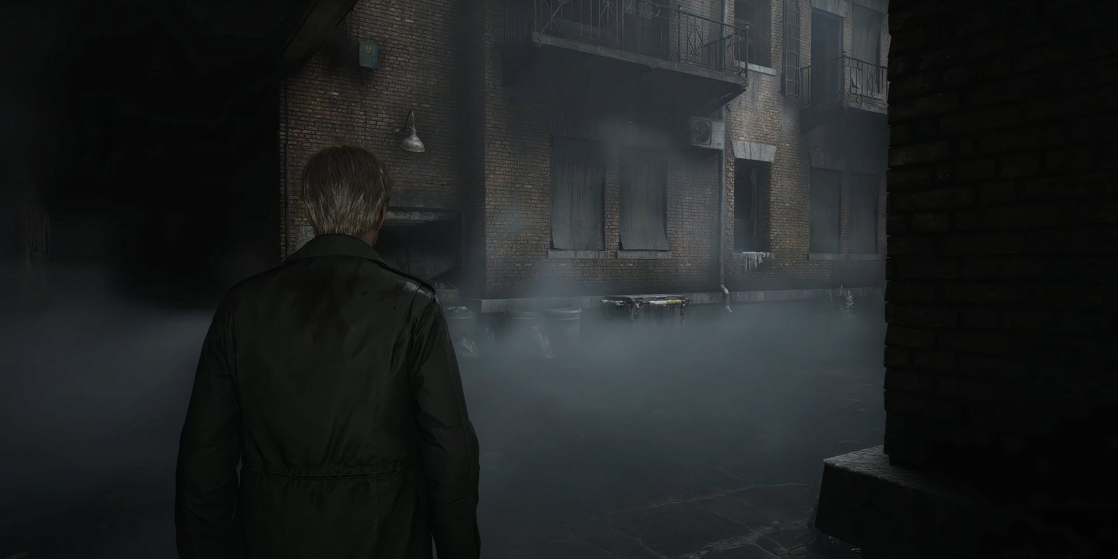 Woodside Apartments Chute Courtyard Silent Hill 2 Remake