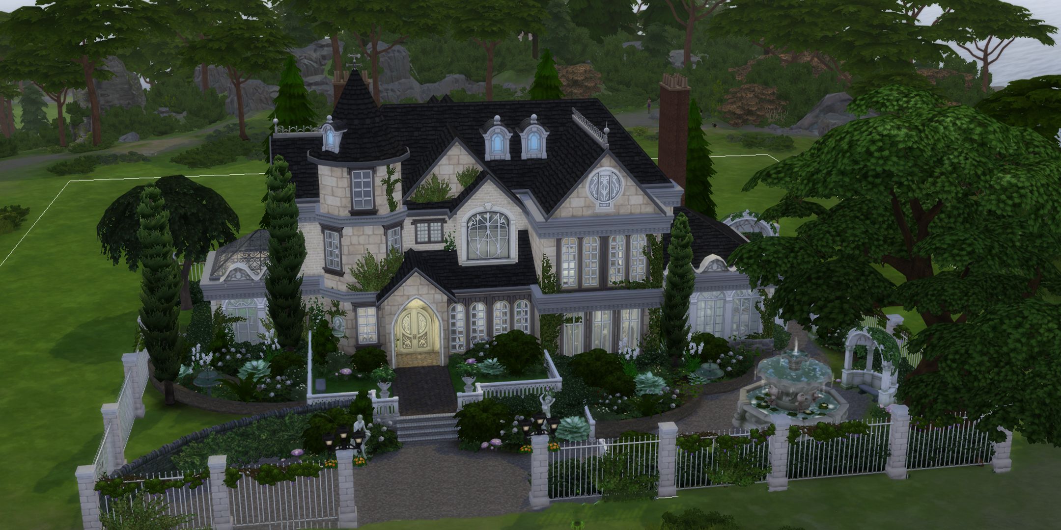 spellcasters family mansion in the sims 4