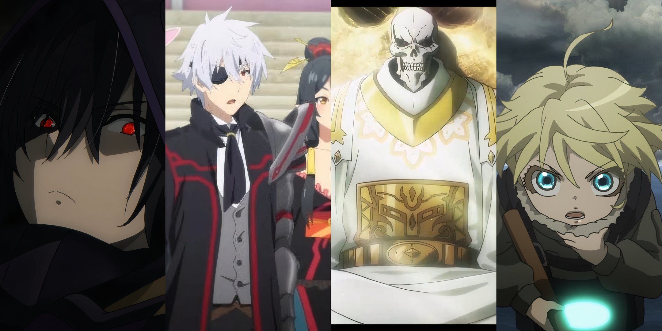 Ainz, Kirito, Tanya, Rudeus, Hajime