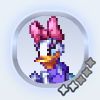 Disney Pixel RPG Carnival Daisy Duck Portrait