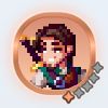 Disney Pixel RPG Thief Flynn Rider Portrait