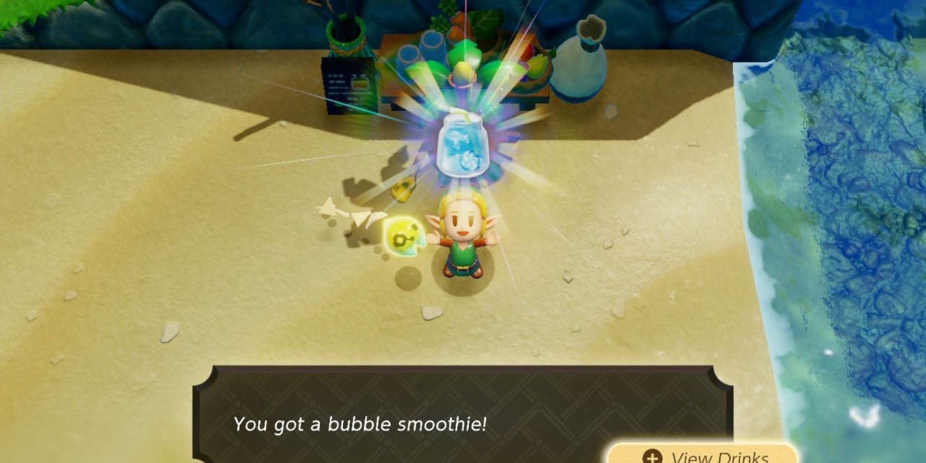 zelda: echoes of wisdom bubble smoothie