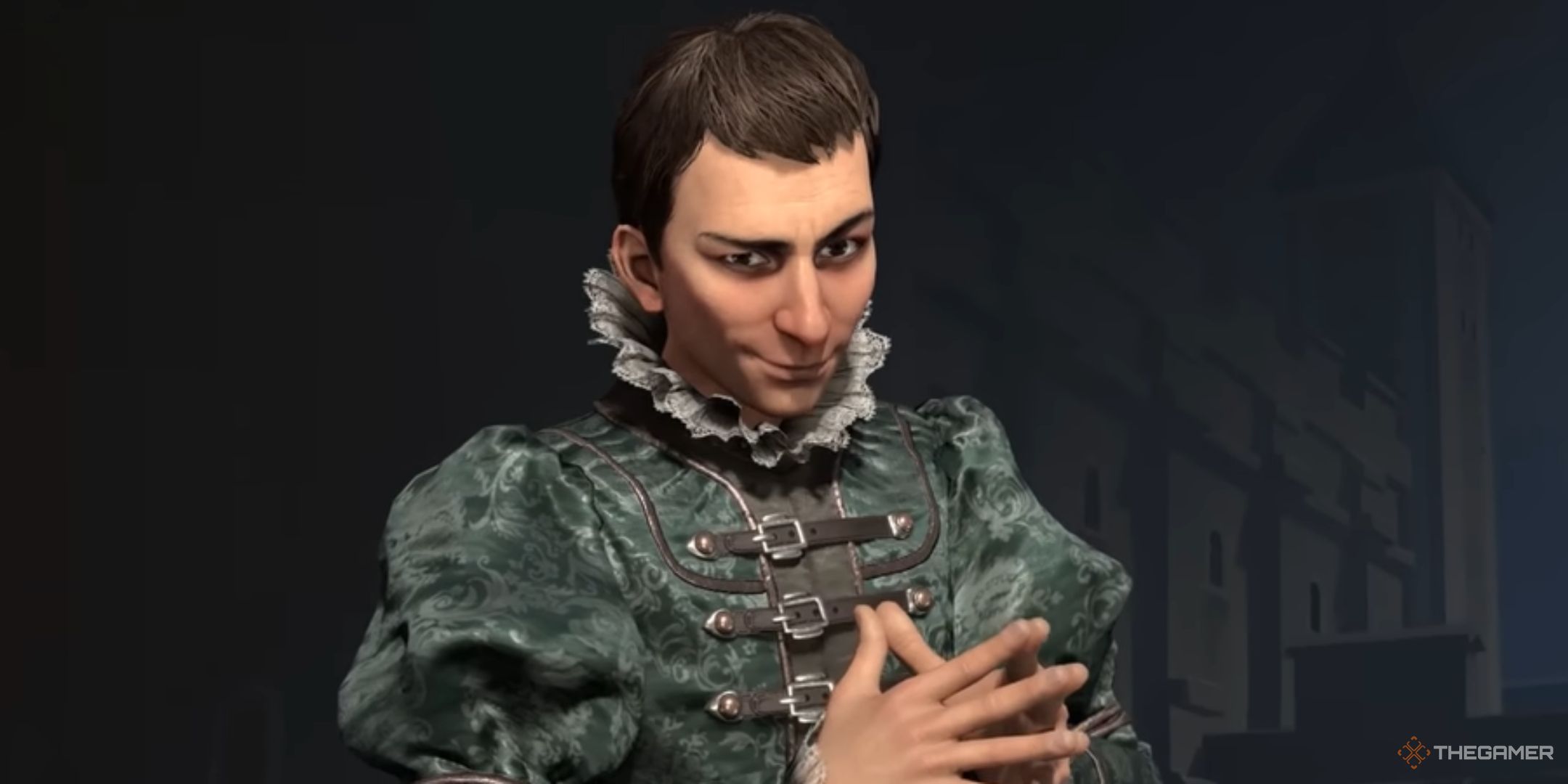 Niccolo Machiavelli in his reveal trailer for civilization 7