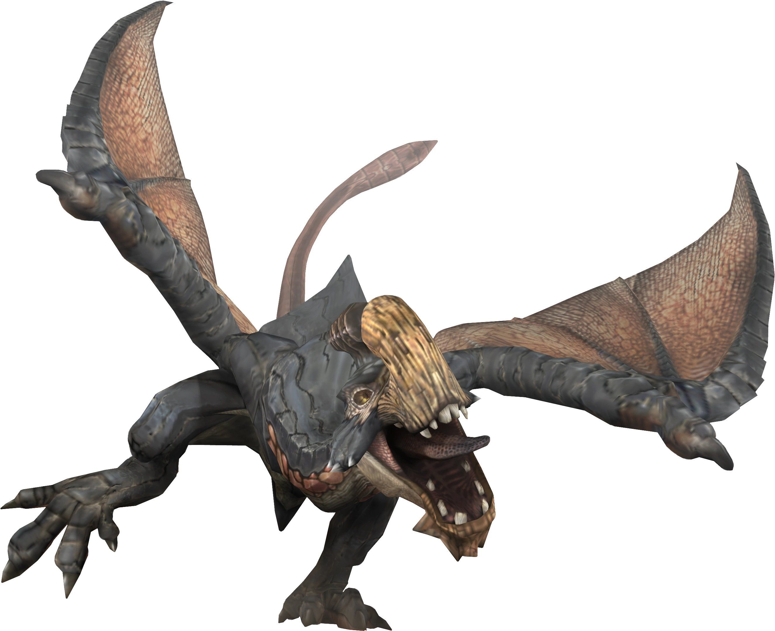 A gypceros monster from the Monster Hunter franchise.