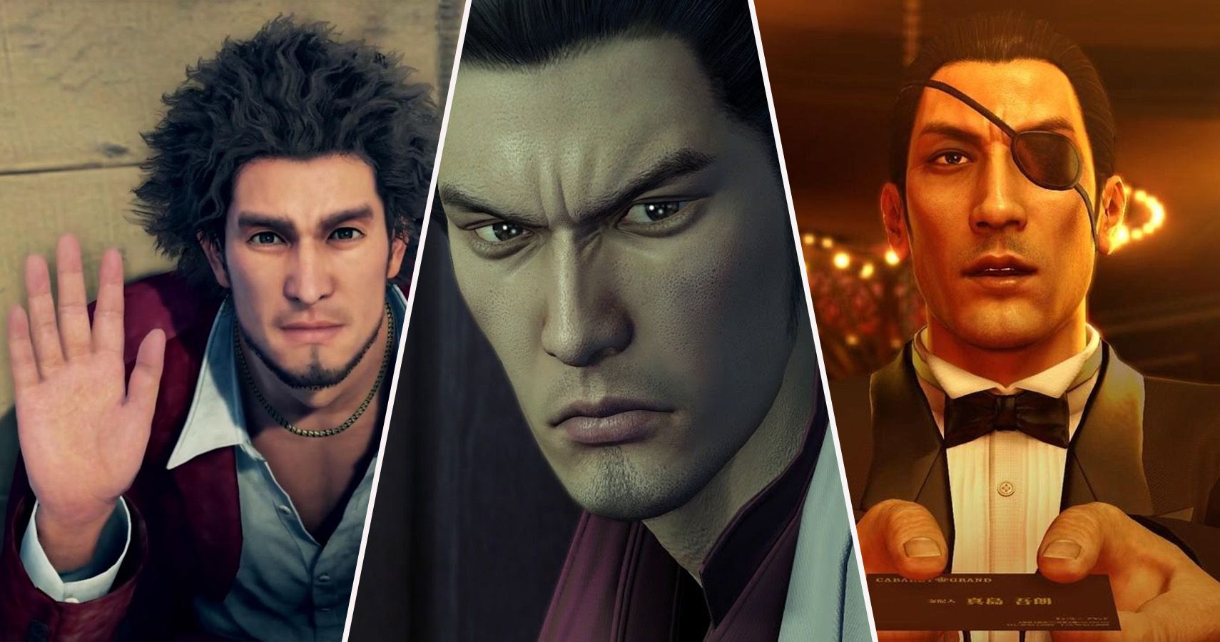 Yakuza franchise collage