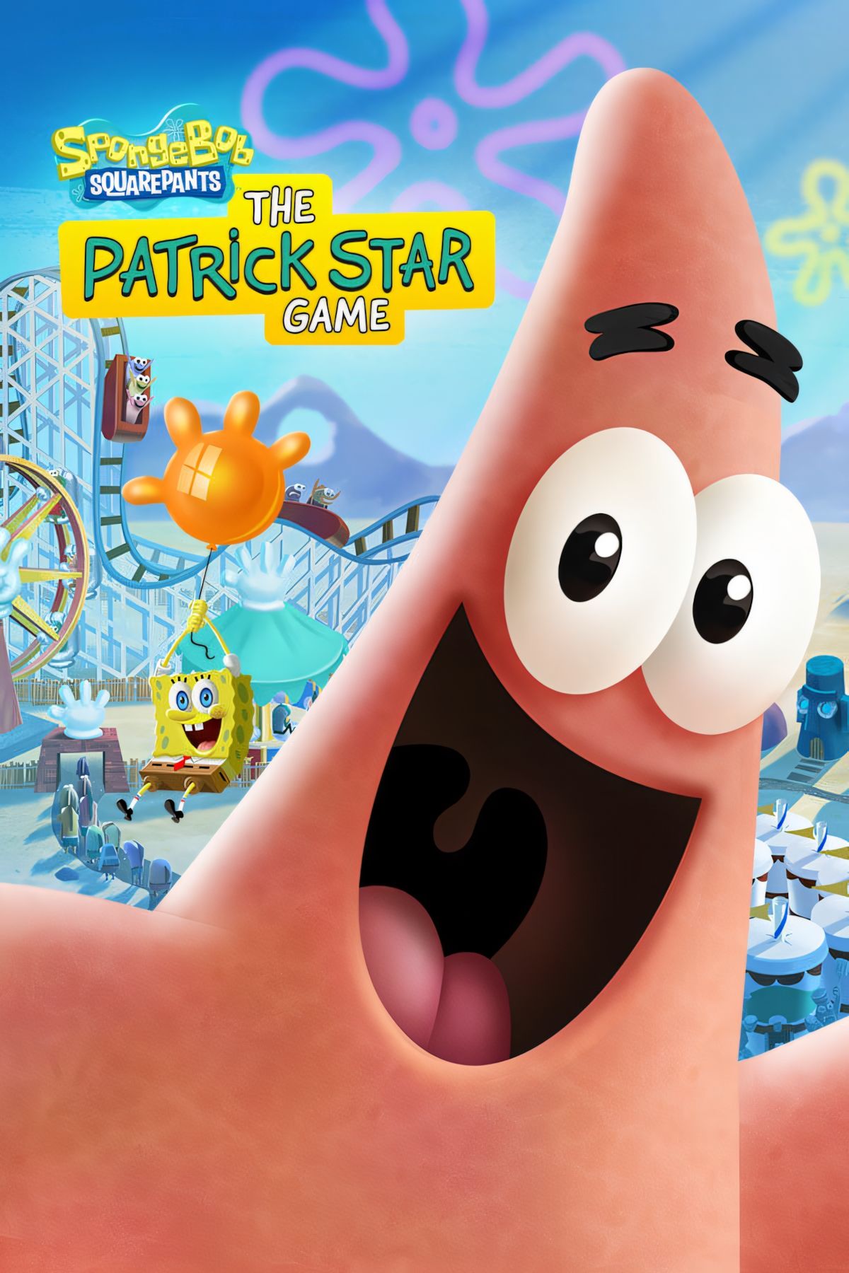 SpongeBob SquarePants The Patrick Star Game Tag Page Cover Art