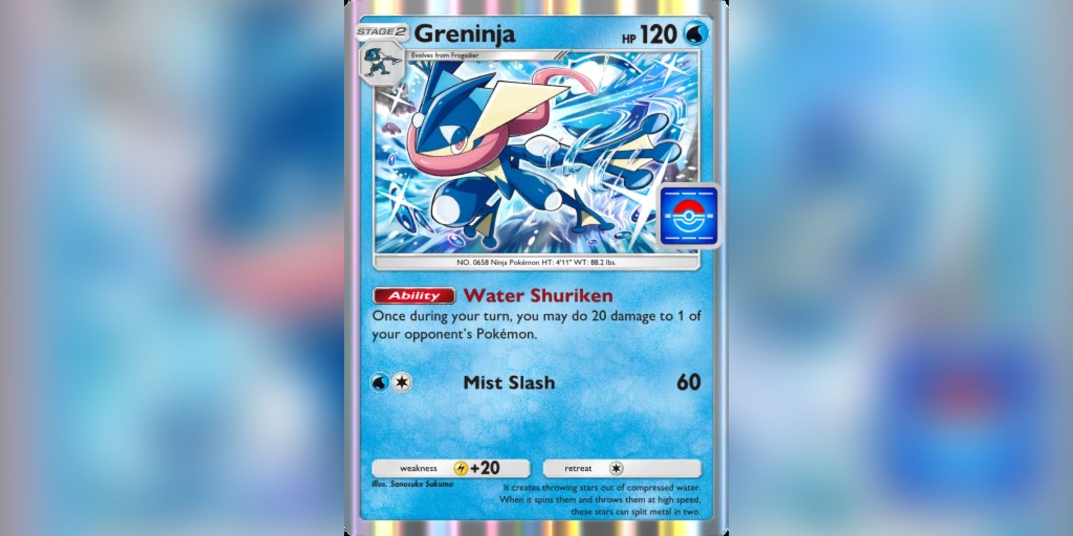 Pokemon TCG Pocket Greninja