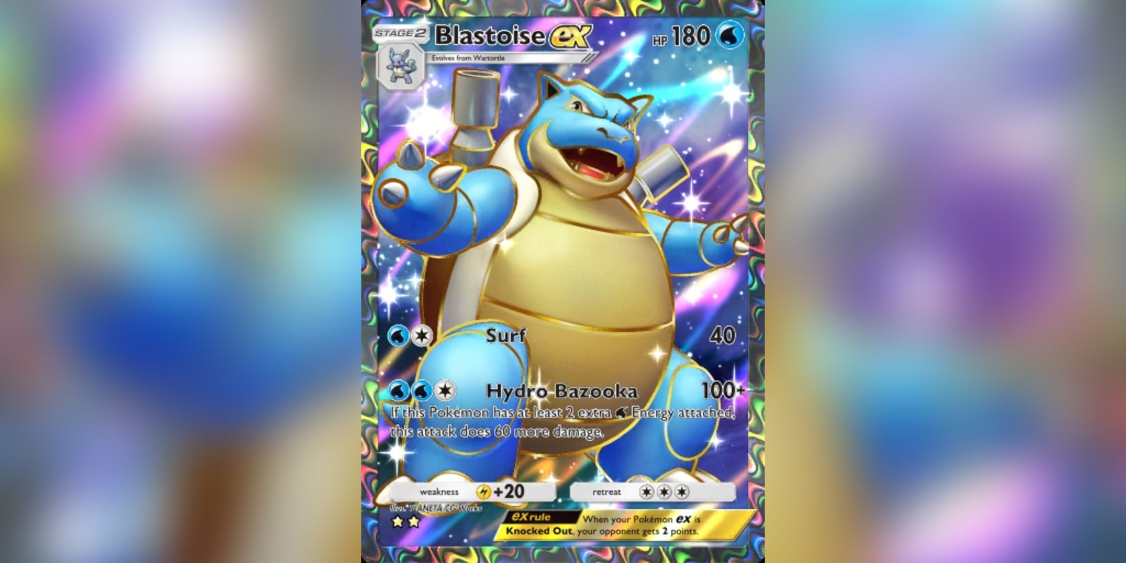 Pokemon TCG Pocket Blastoise EX