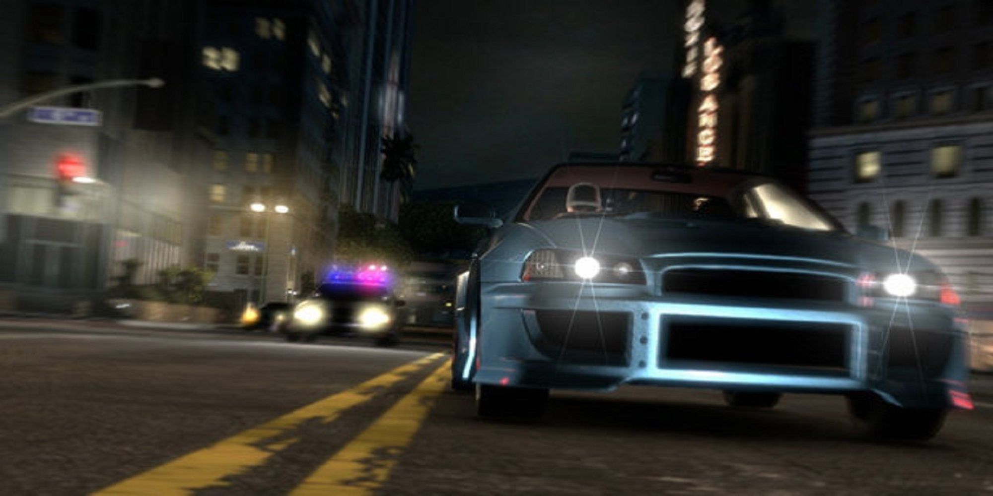 Racing in Midnight Club 3