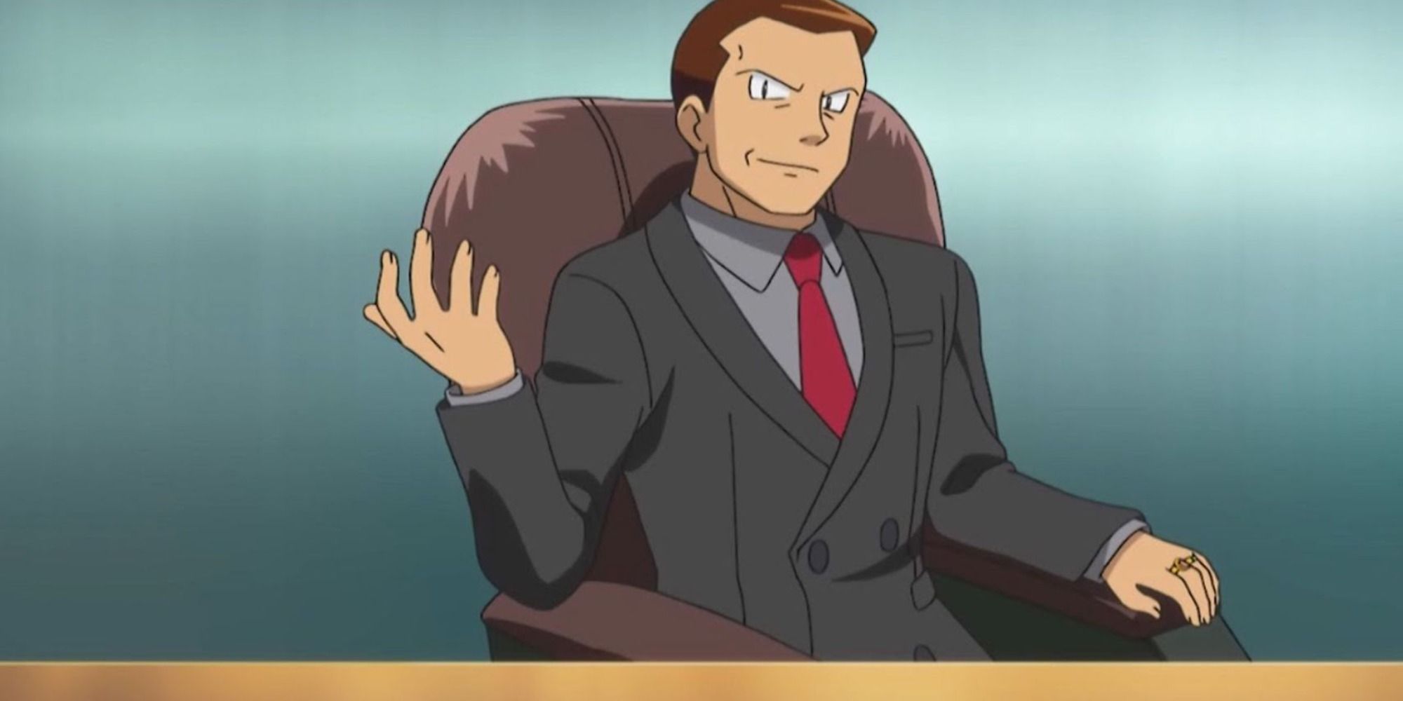 Pokemon Anime Giovanni at Team Rocket.