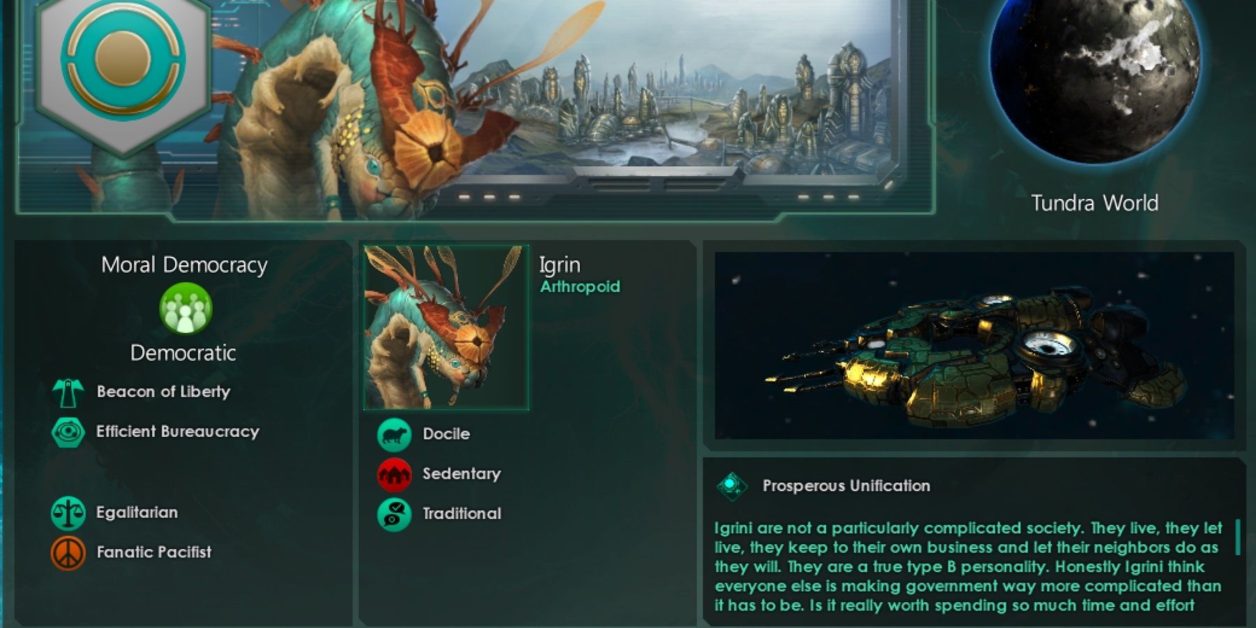 Pacifist Strategy Games- Stellaris