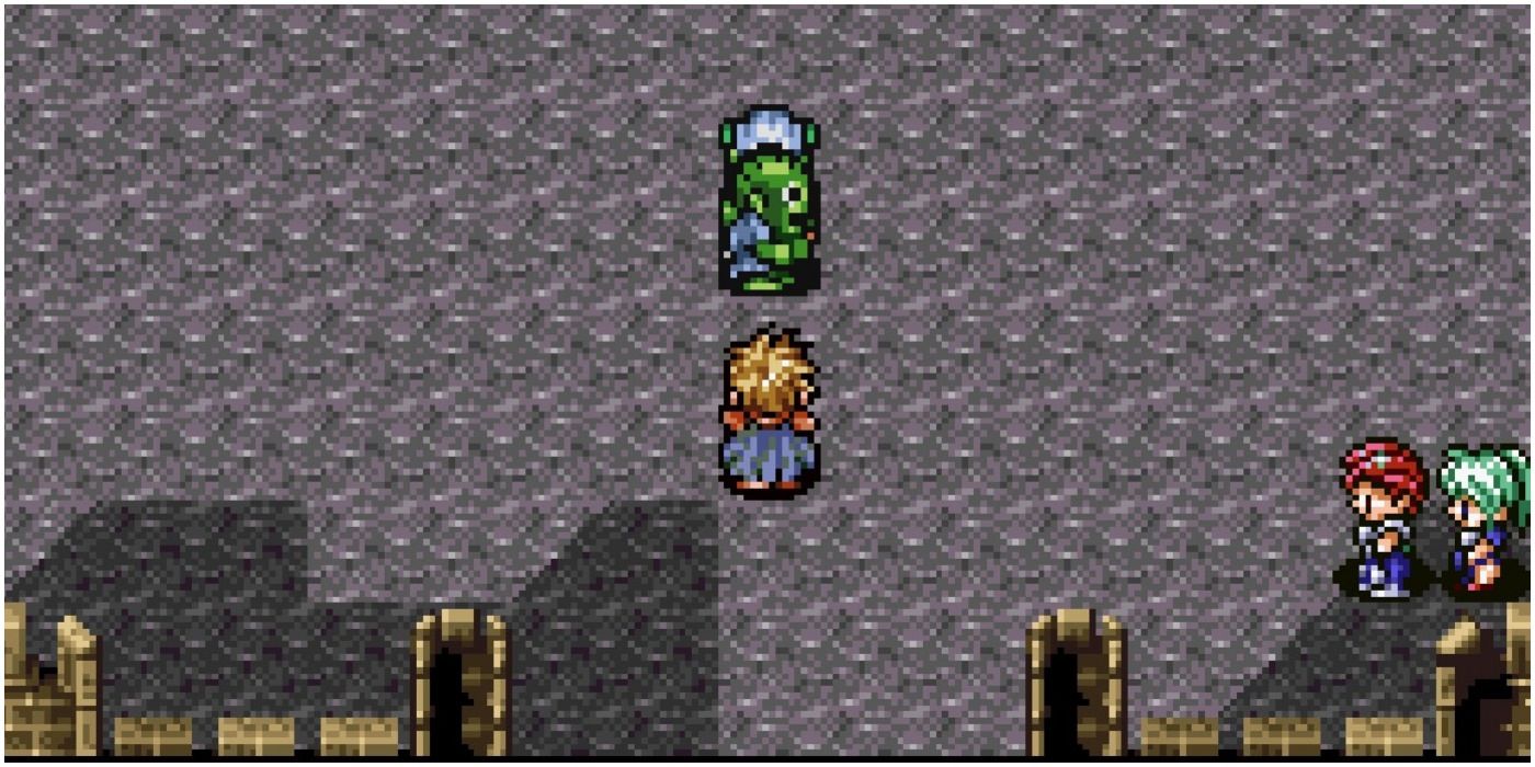 a series of characters in Lufia 2: rise of the sinistrals in a grey area.