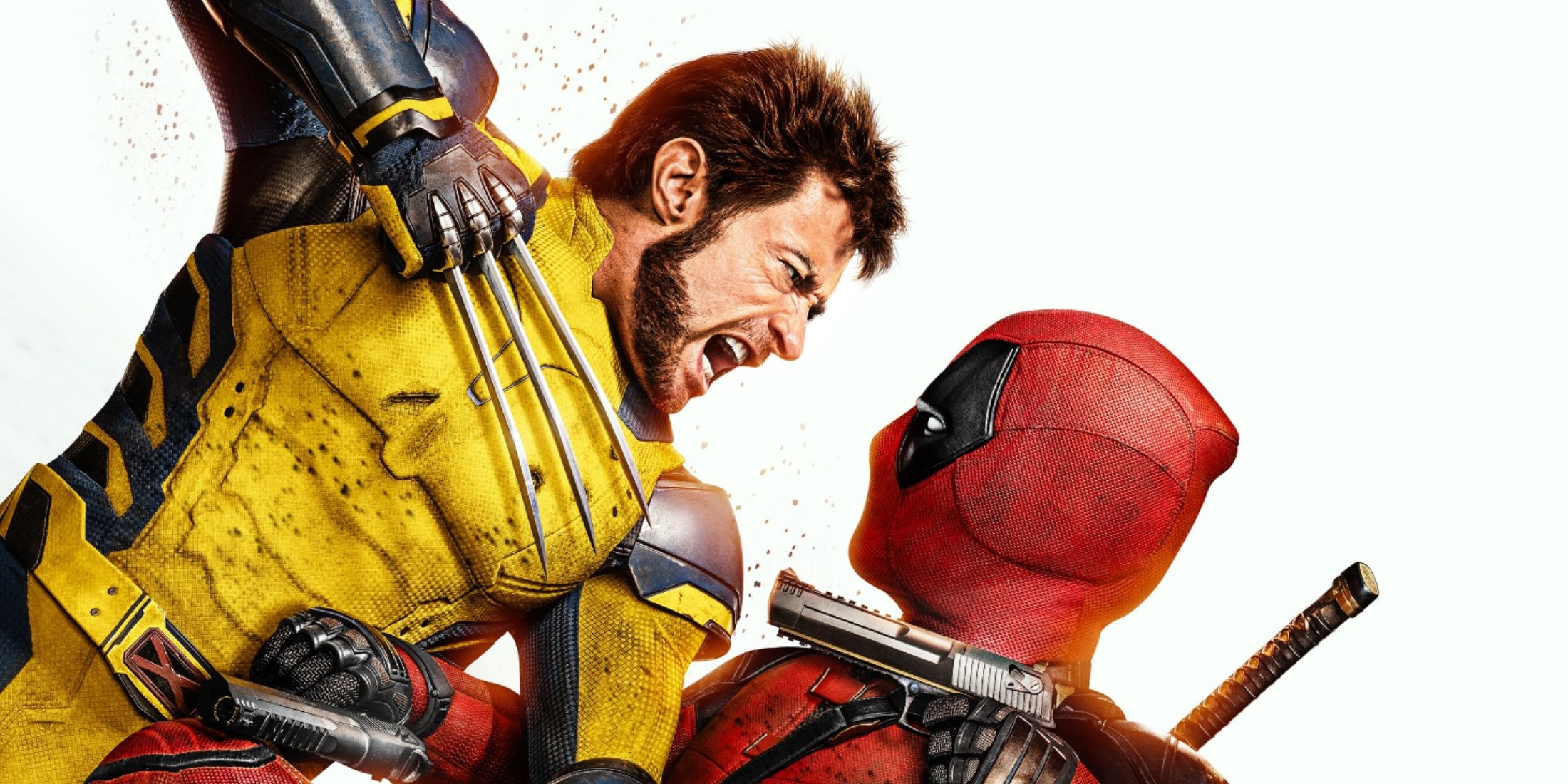 Deadpool and Wolverine Fighting