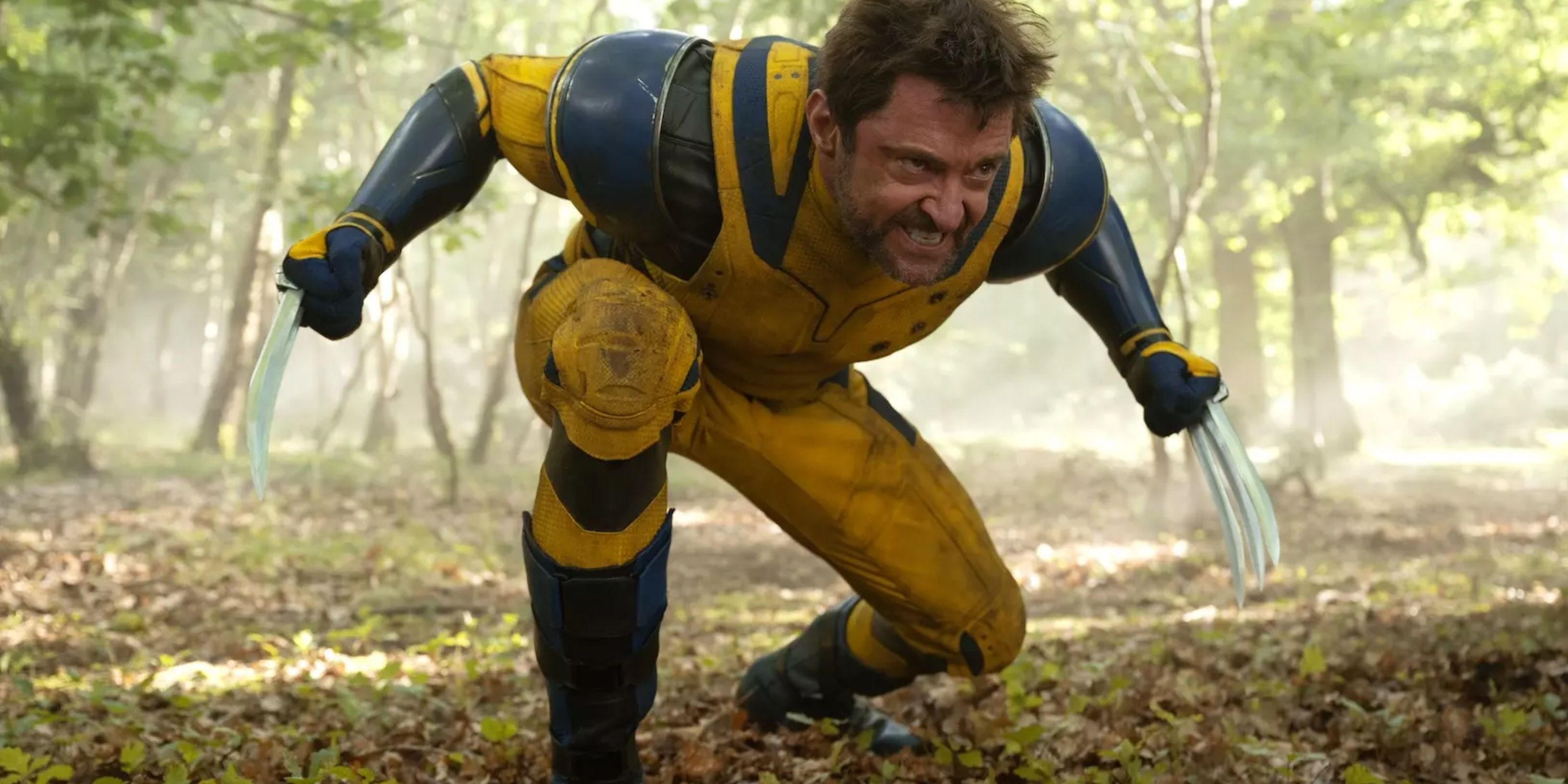 wolverine's yellow and bue suit