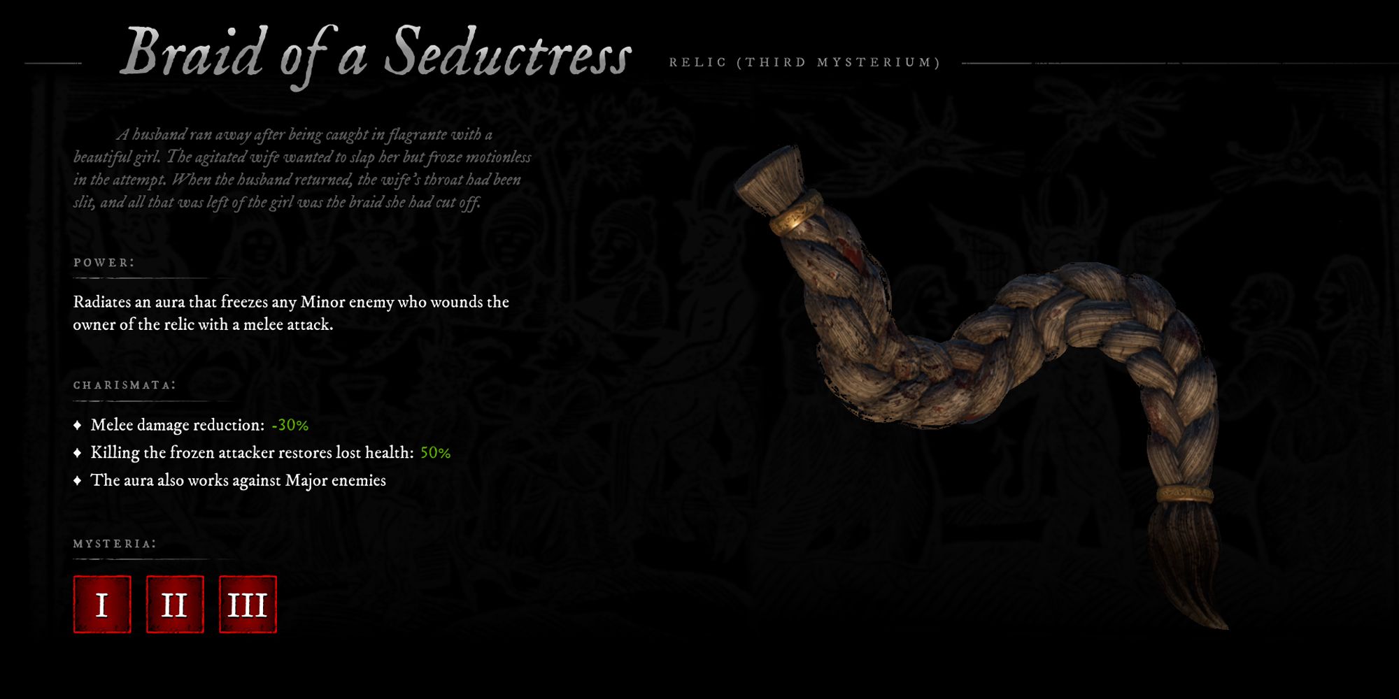 Witchfire - Braid of a Seductress Relic