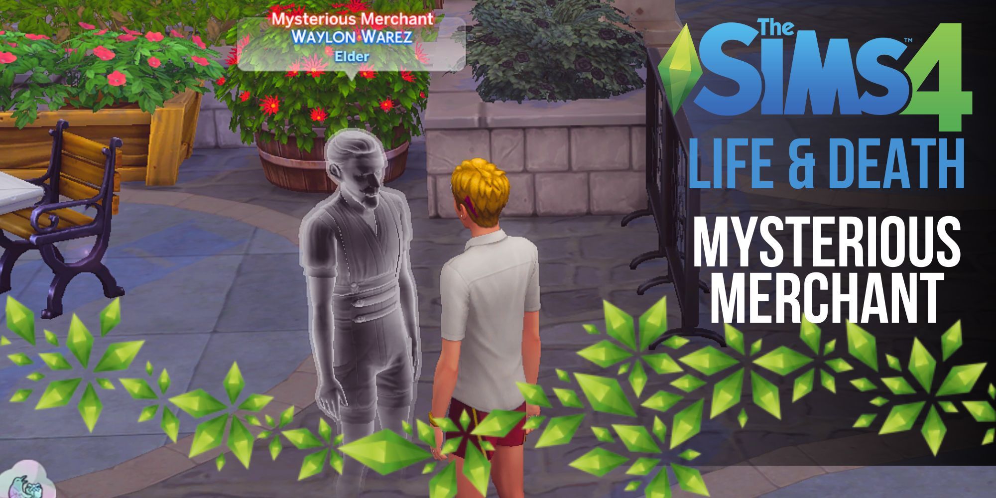 The Sims 4 Life and Death Mysterious Merchant