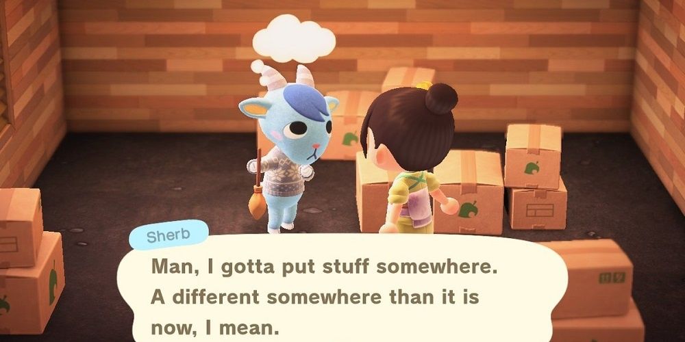 animal crossing sherb