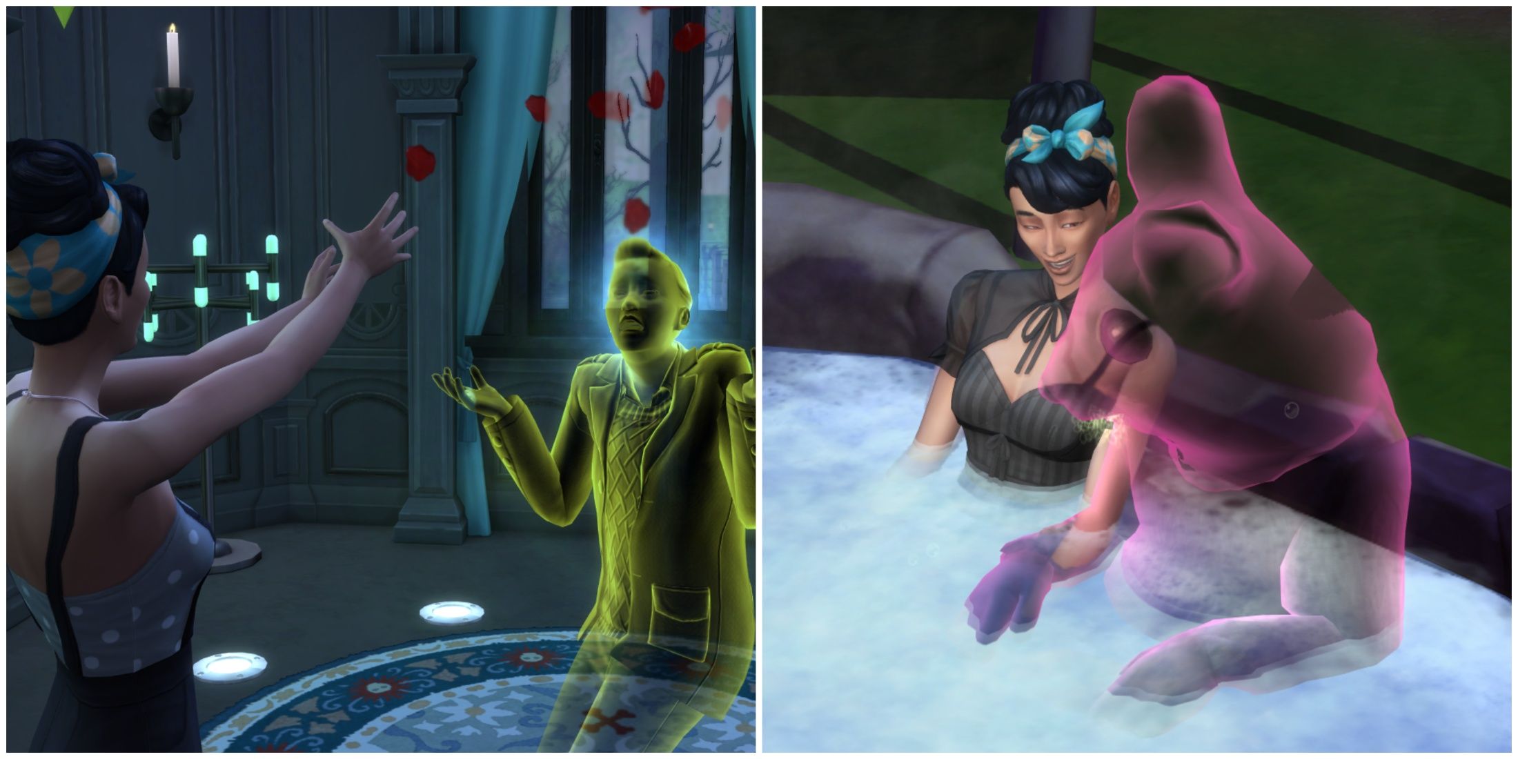 living sim ghost relationship the sims 4