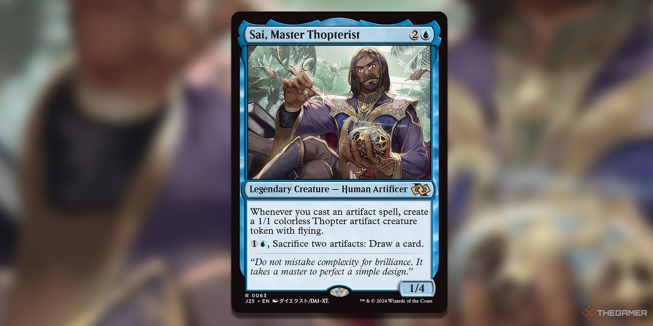 Sai, Master Thopterist MTG Card.