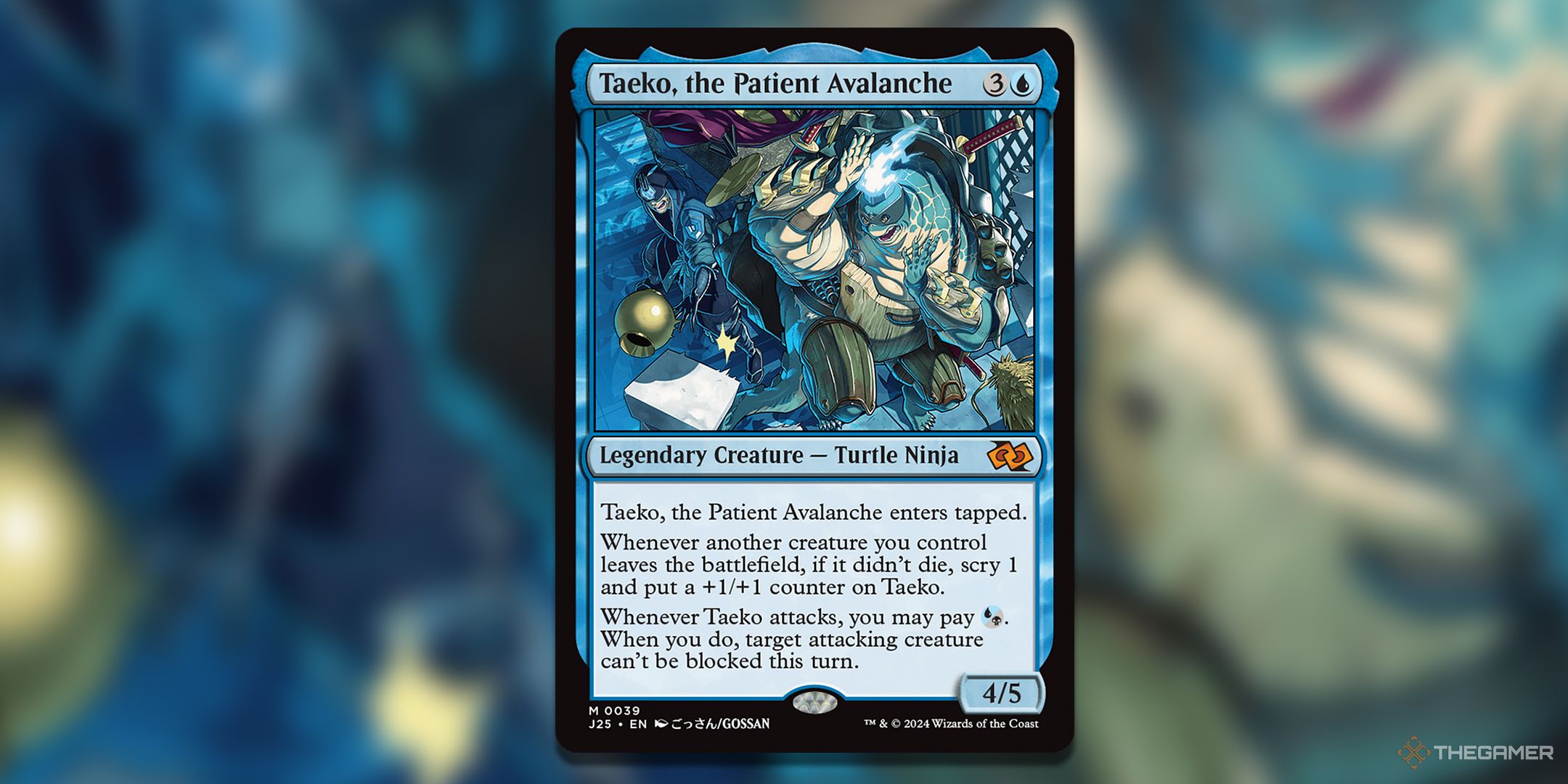 Taeko, the Patient Avalanche MTG Card.