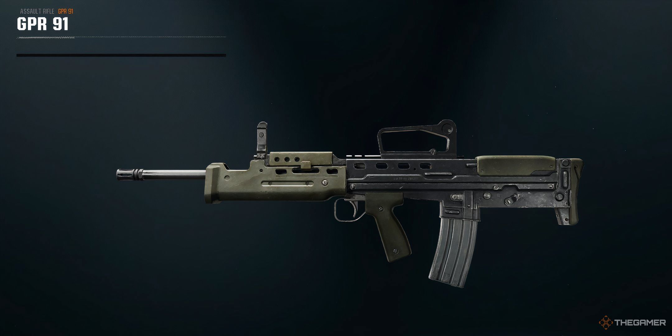 Previewing the GPR 91 in Call of Duty Black Ops 6's Gunsmith.