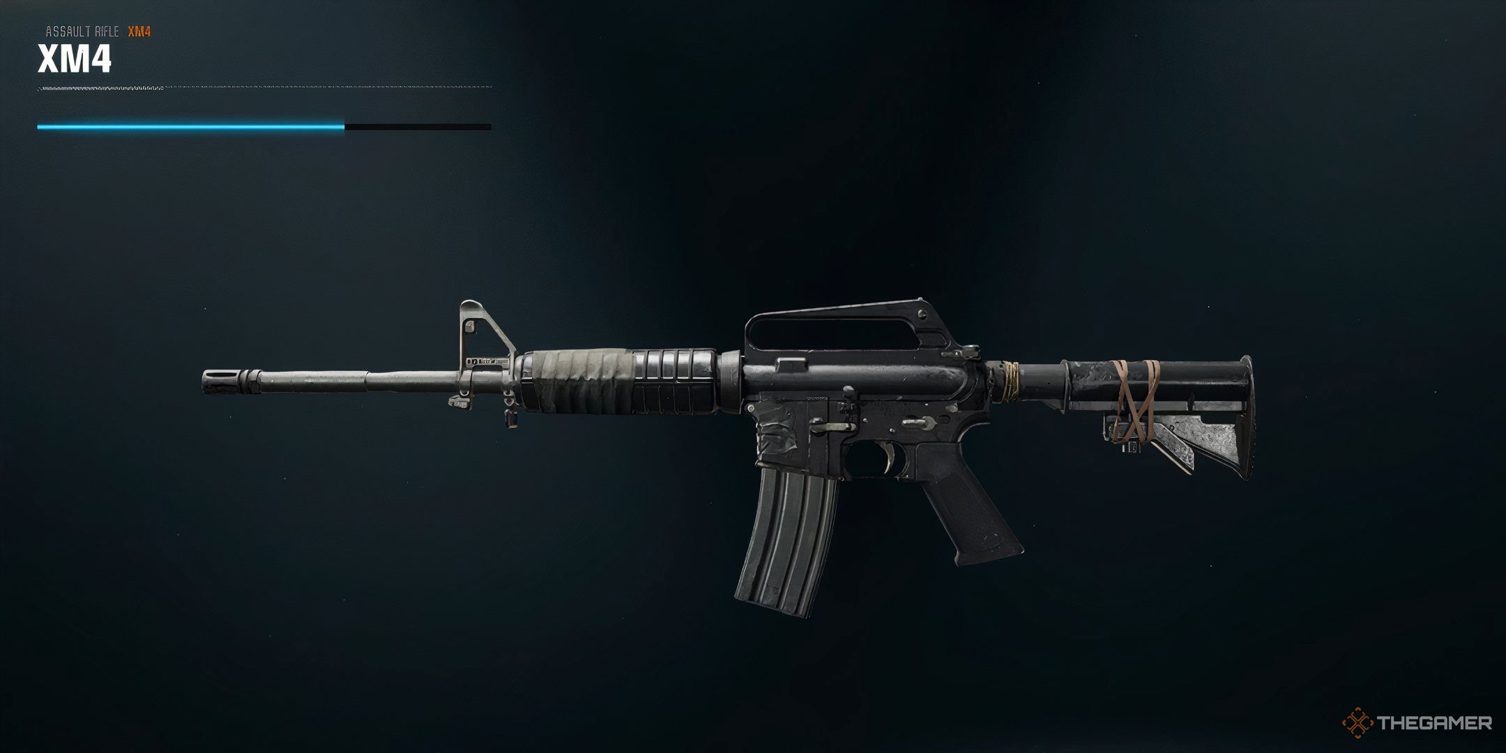 Previewing the XM4 in Call of Duty Black Ops 6's Gunsmith.