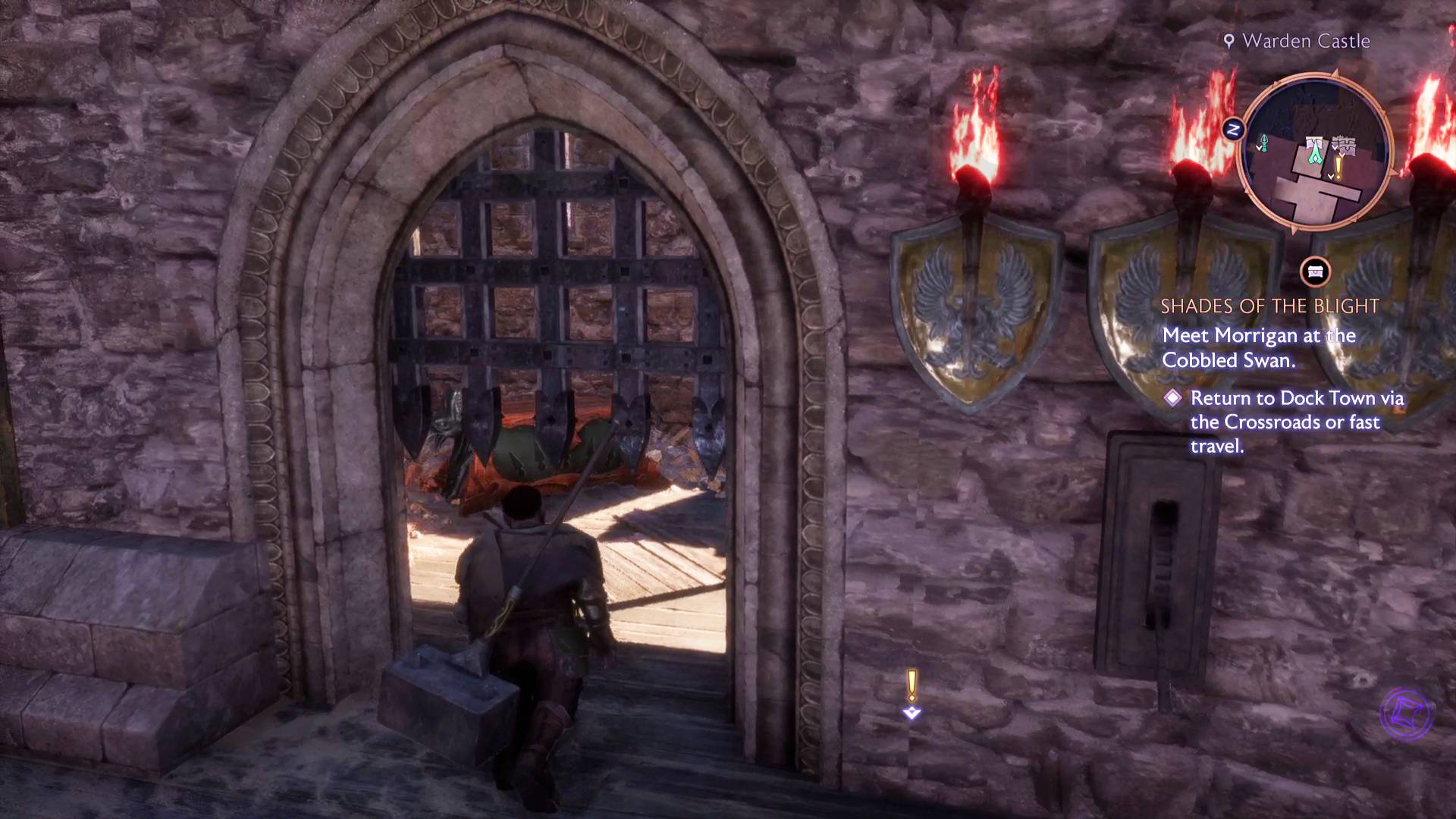 Dragon Age The Veilguard Warden Vault seal room and first lock