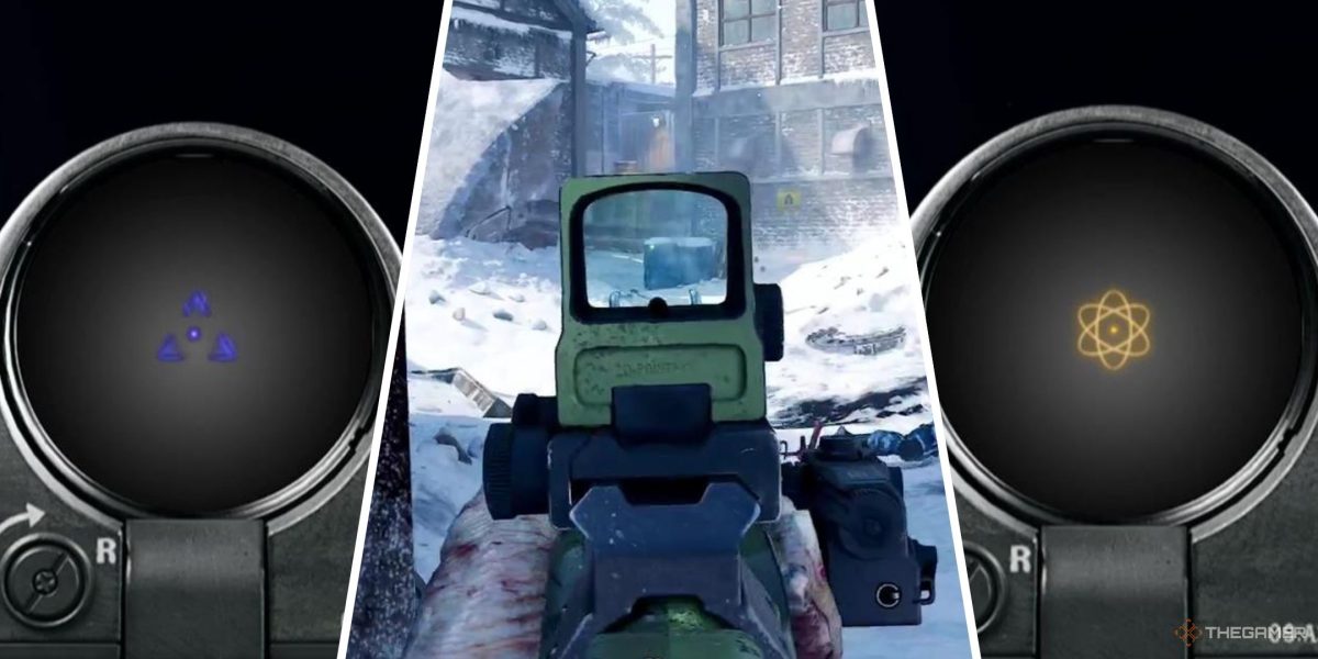 The Coolest Reticle Options In CoD: BO6