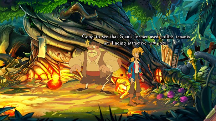 Guybrush Threepwood chats about Stan in fan-made game The Booze of Monkey Island