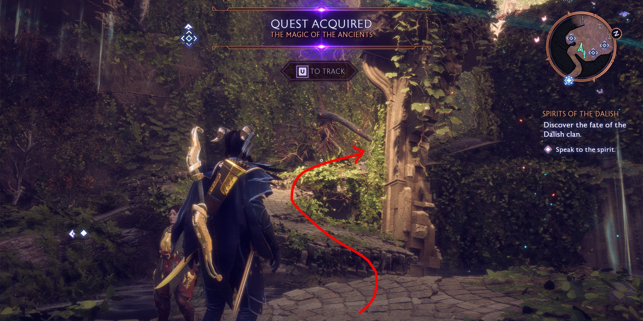 how to fix the artifact in the jagged ruins