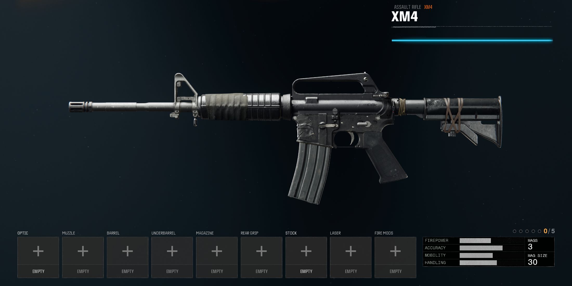 Screenshot showcasing the XM4 in Black Ops 6 Multiplayer 