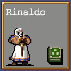 Rinaldo Gandolfi 8-bit icon in Vampire Survivors.