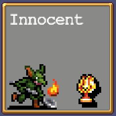 Innocent 8-bit icon in Vampire Survivors.