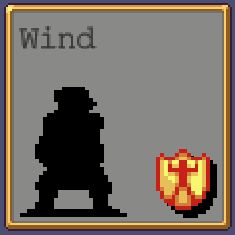 Wind shaded icon in Vampire Survivors.