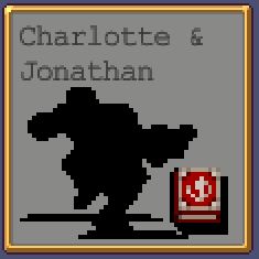 Charlotte/Jonathan shaded icon in Vampire Survivors.