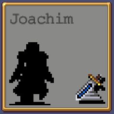 Joachim Armster shaded icon in Vampire Survivors.